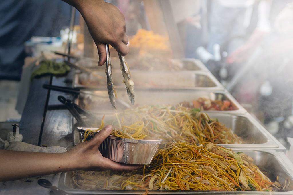 street food pour repas digital nomad
